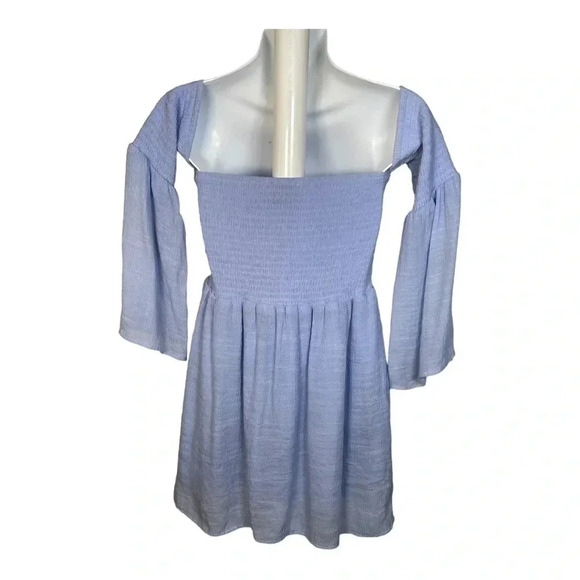 Entro Babydoll Puff‎ Sleeve Dress - Picture 3 of 4